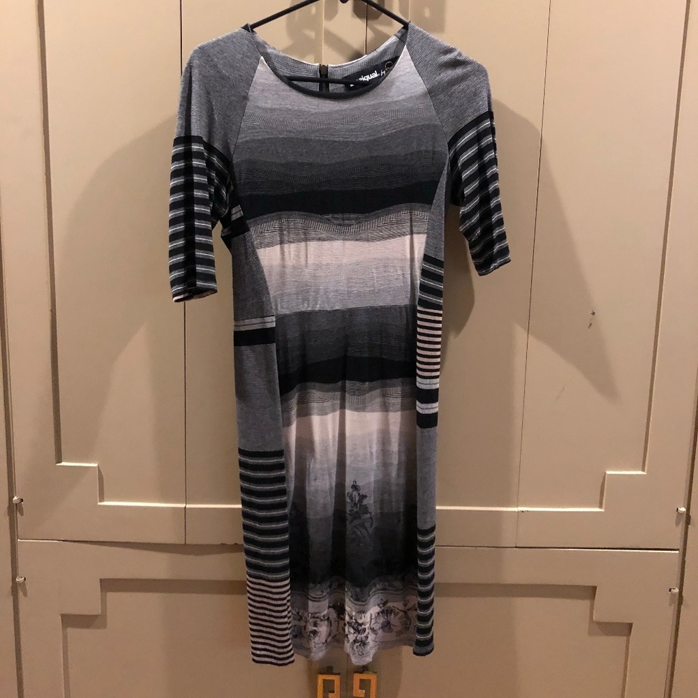 Black and White Desigual Dress
